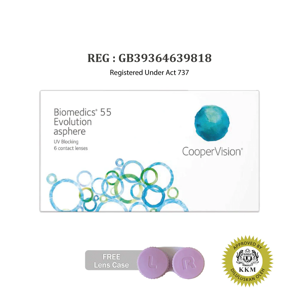 CooperVision Biomedics 55 Evolution