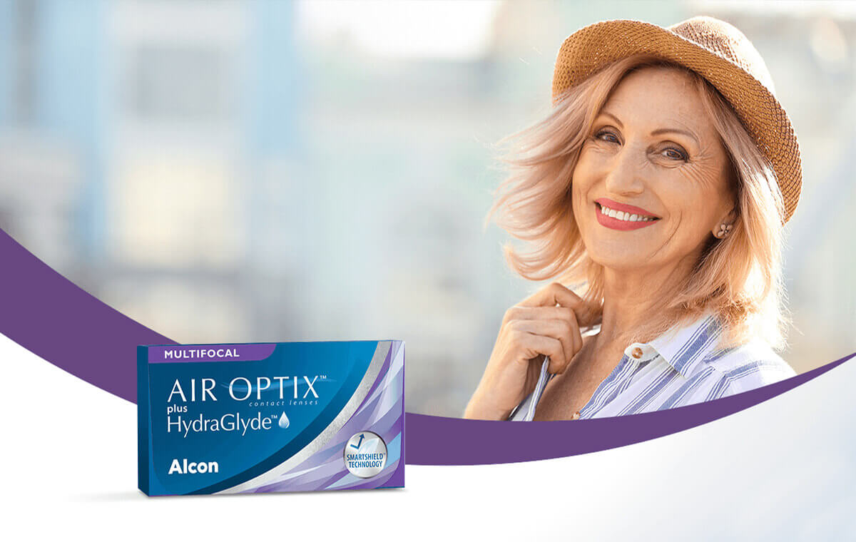 Alcon Air Optix Plus Hydraglyde Multifocal