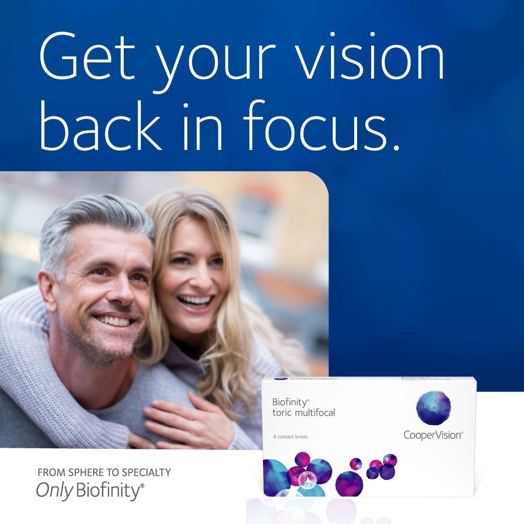 CooperVision Biofinity Toric Multifocal